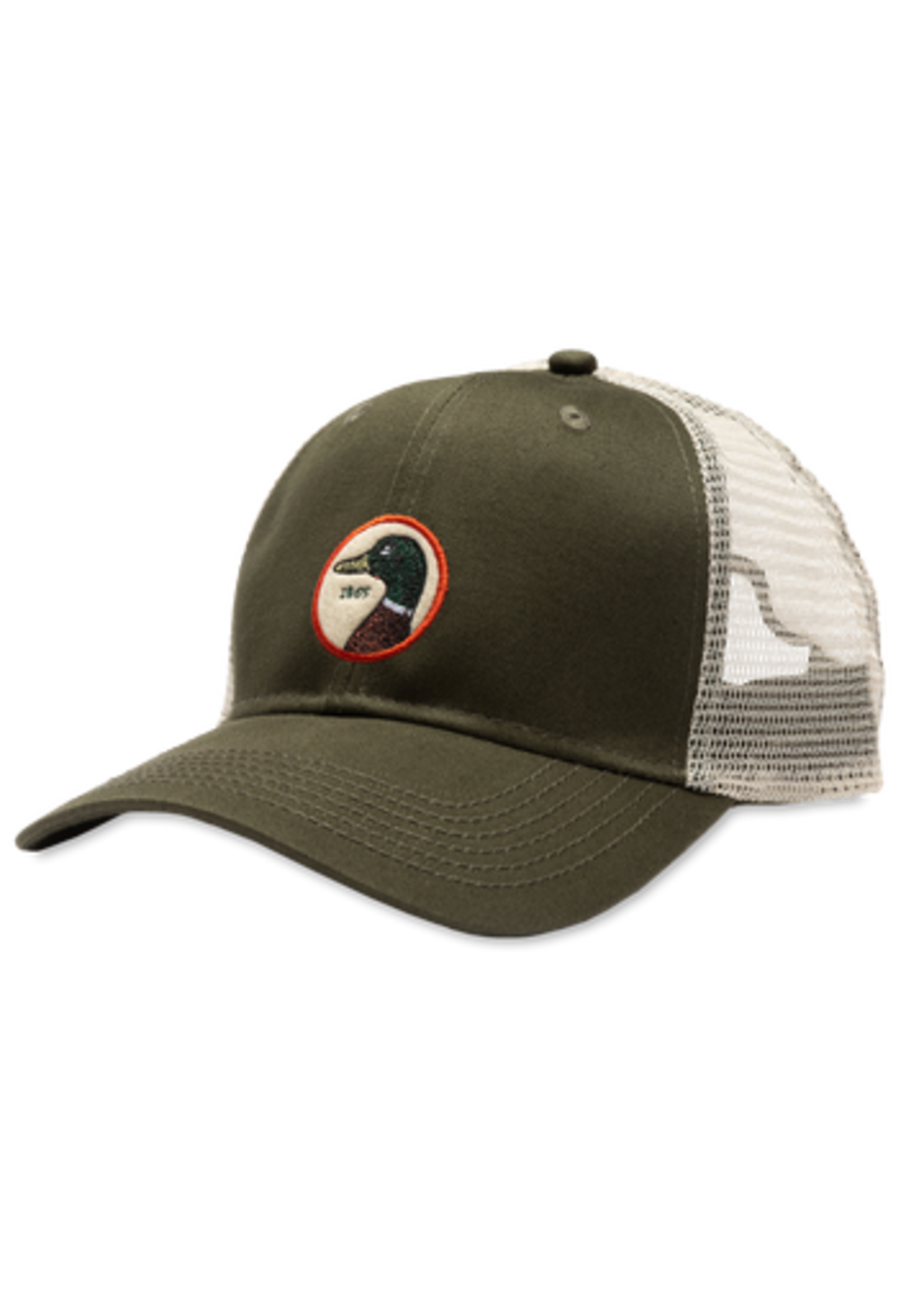 Duck Head Duck Head Circle Patch Trucker Cap