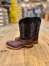Men's Cowtown F830 Sport Rust Elephant Western Boot - Hewlett & Dunn