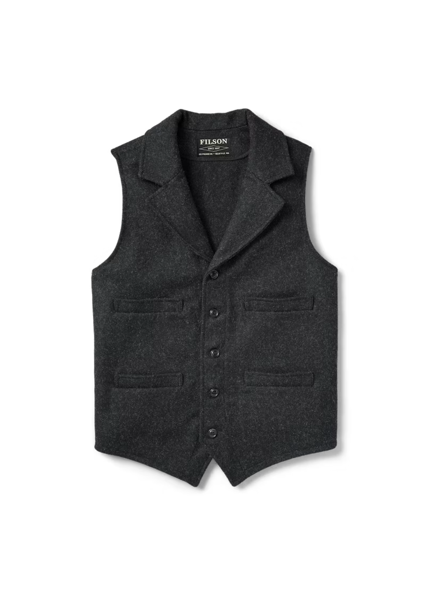 Filson FILSON No. 11010682 Mackinaw Wool Western Vest