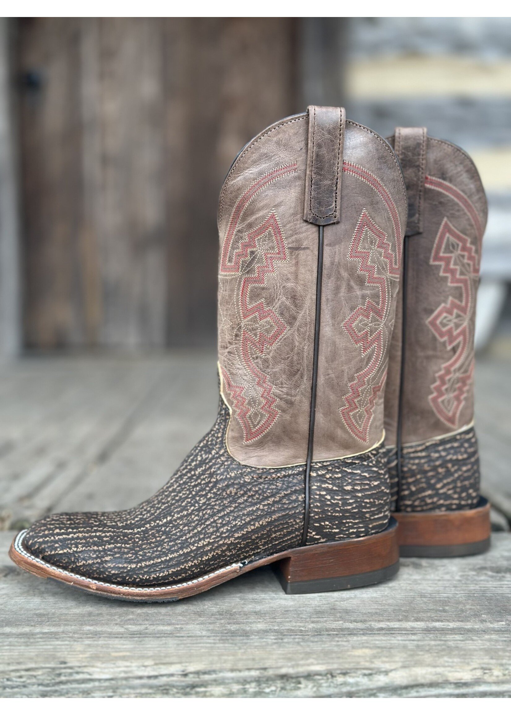 Anderson Bean Anderson Bean No. 8916A Hewlett & Dunn Custom Safari Shark Western Boot
