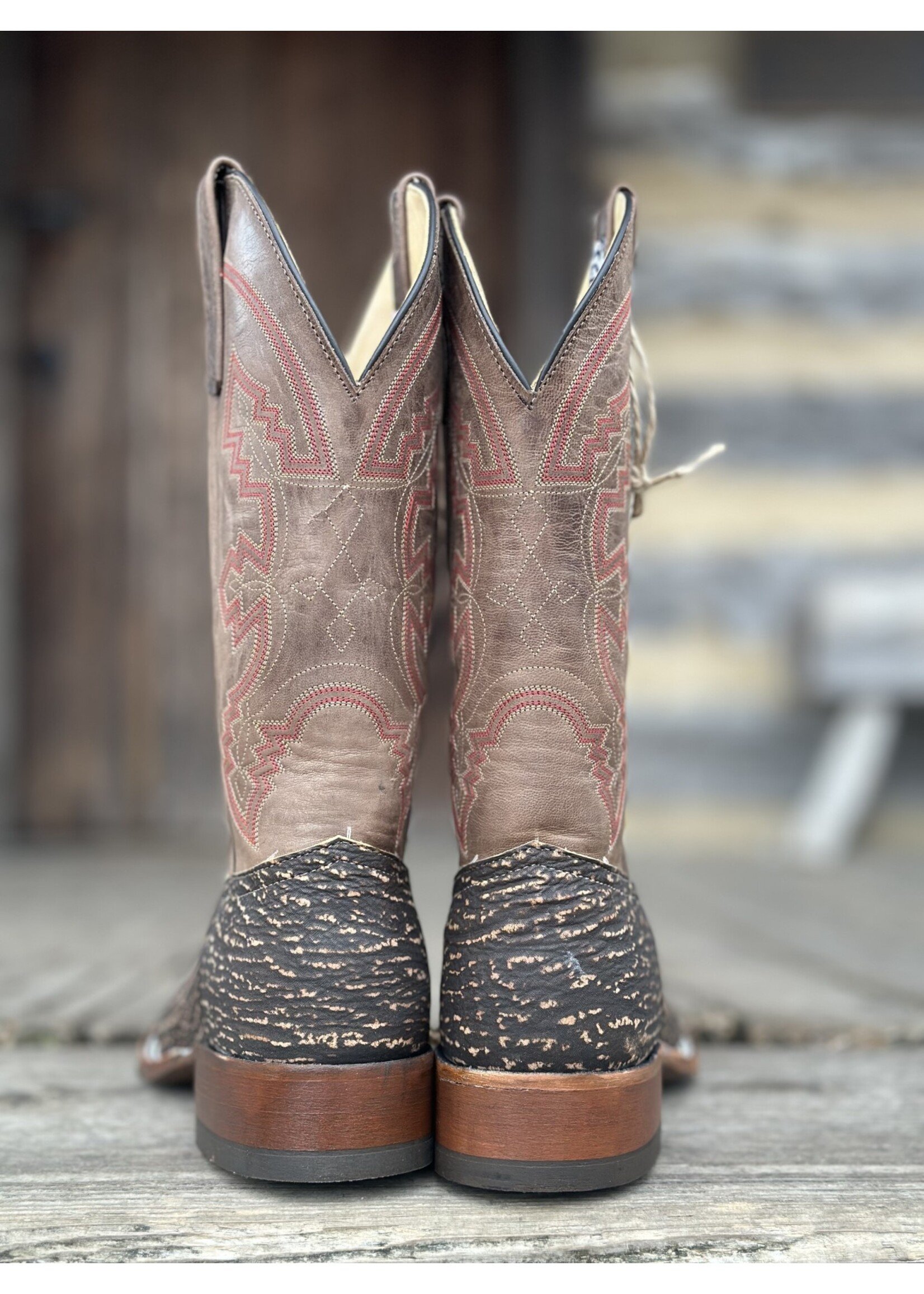 Anderson Bean Anderson Bean No. 8916A Hewlett & Dunn Custom Safari Shark Western Boot