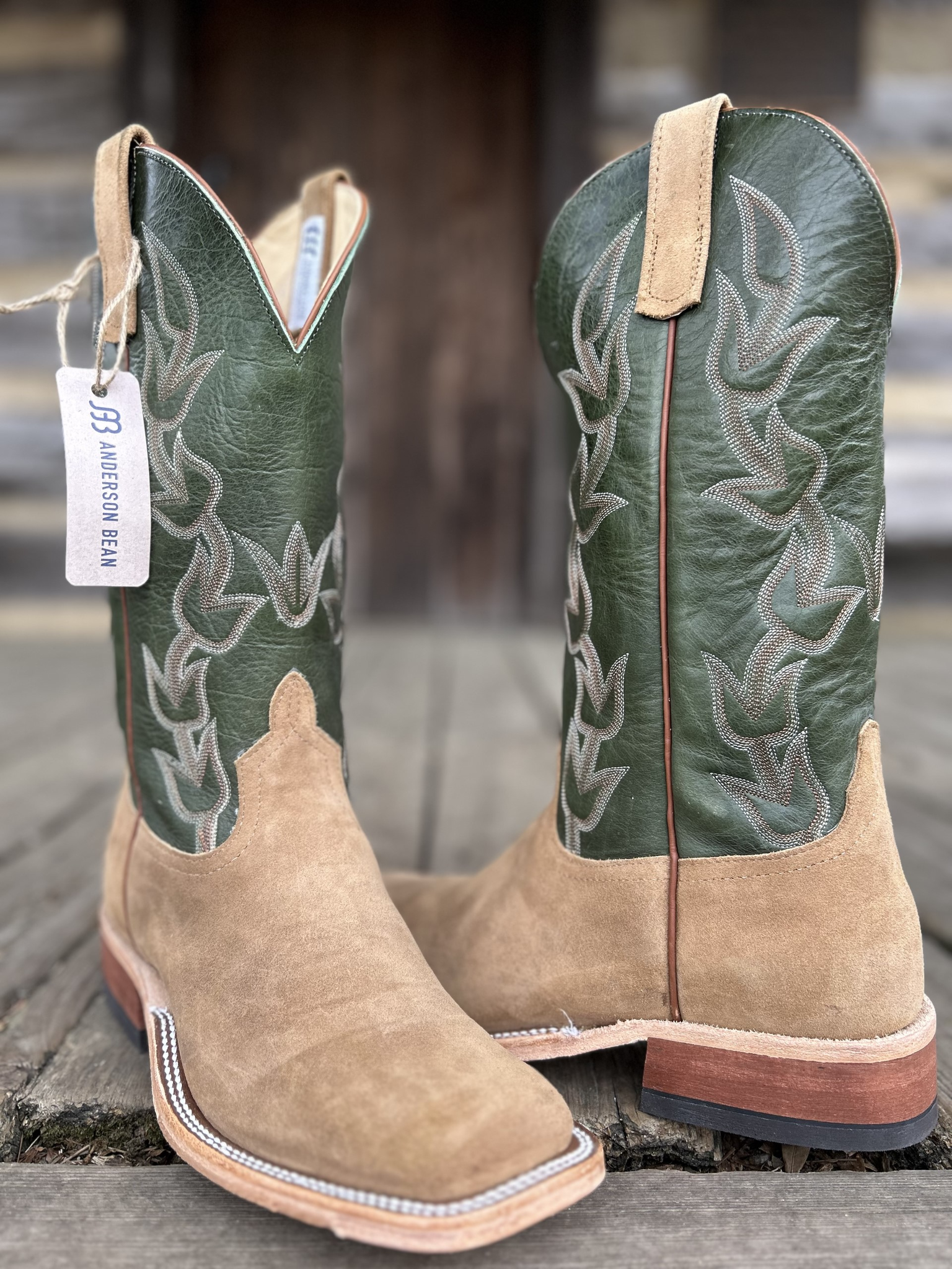 Shop Anderson Bean 338347 Boots – Bold Western Look - Hewlett & Dunn
