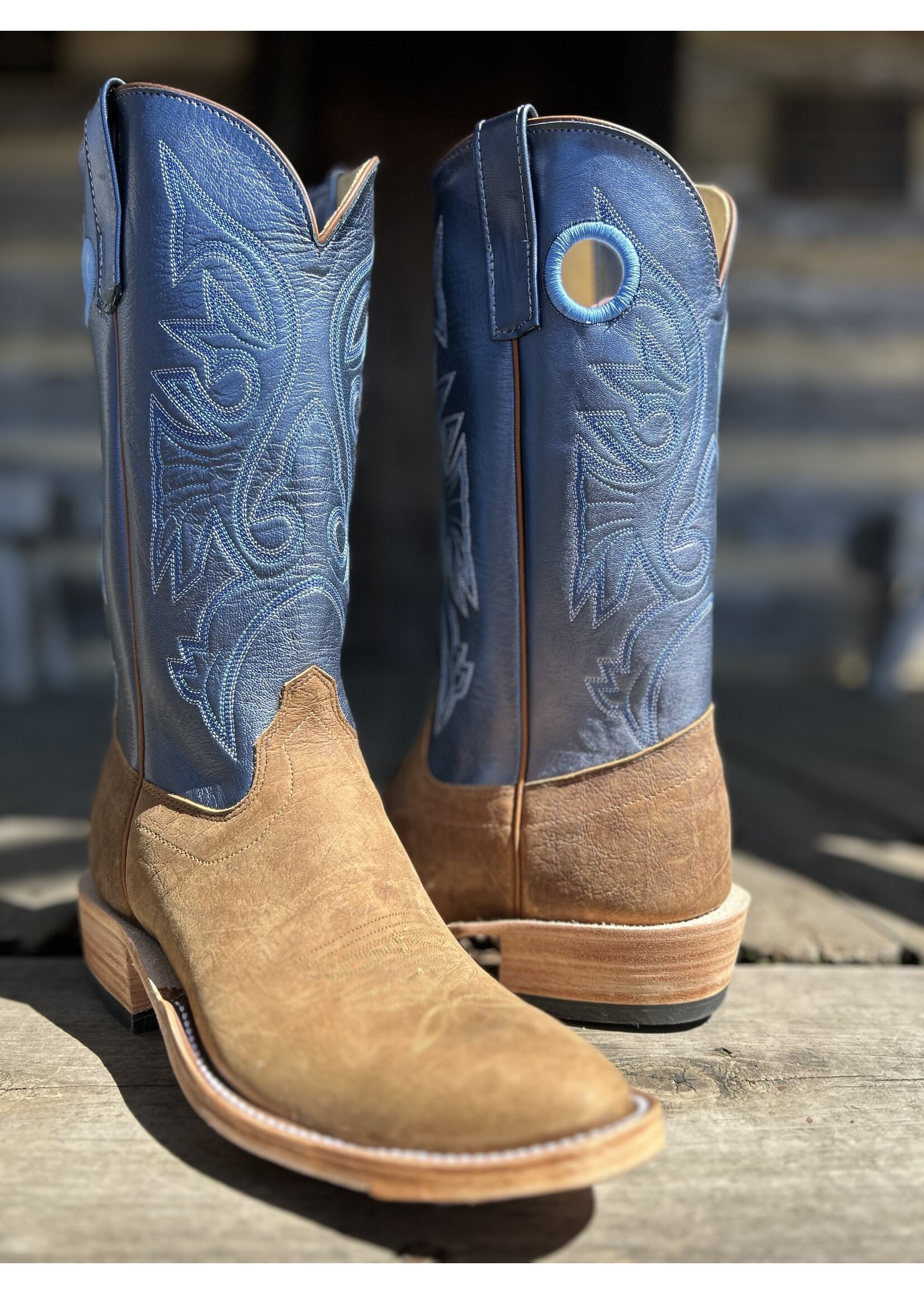 Olathe Olathe 257705 Natural Brahma Bison Boot