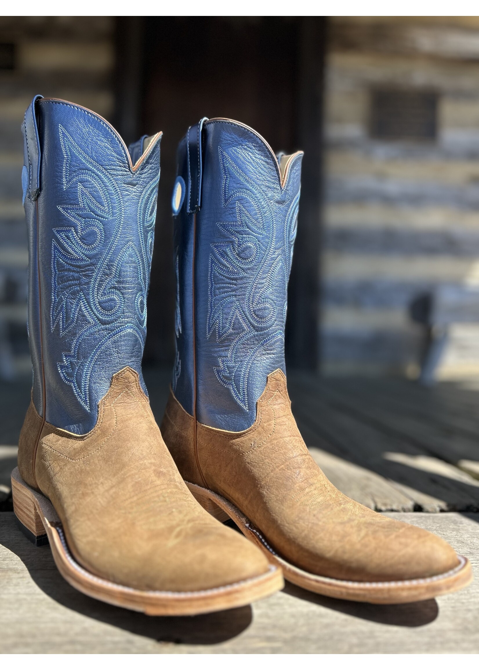 Olathe Olathe 257705 Natural Brahma Bison Boot