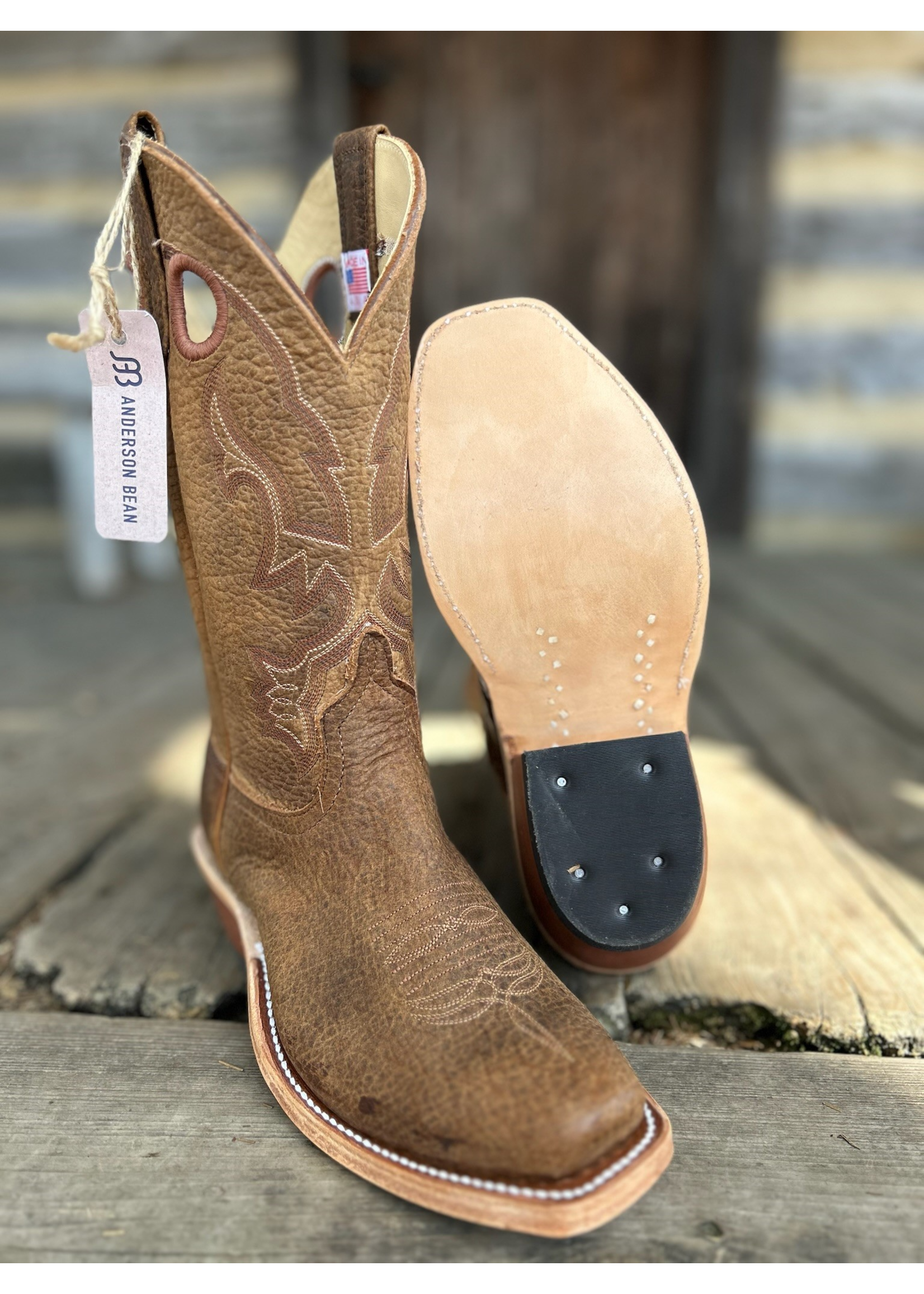 Anderson Bean Anderson Bean No. 333251 Geronimo Bison Western Boot