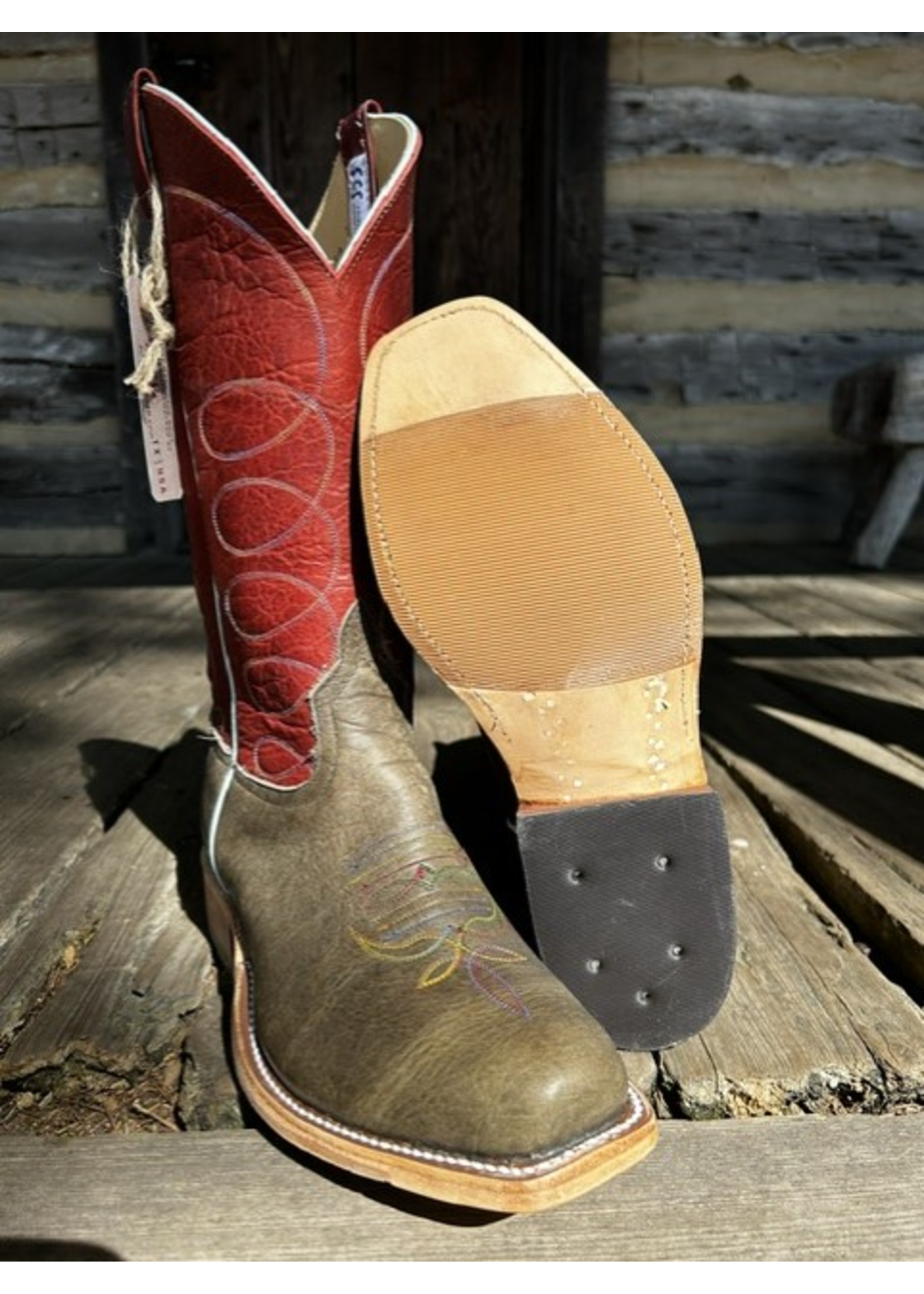 Anderson Bean Anderson Bean No. 338794 Navajo Bison Western Boot