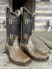 Buy Rios 120383 Ostrich Boots – Premium Cowboy Gear - Hewlett & Dunn