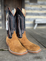 Anderson Bean Anderson Bean No. 336647 Rust Crazyhorse Roughout Western Boot