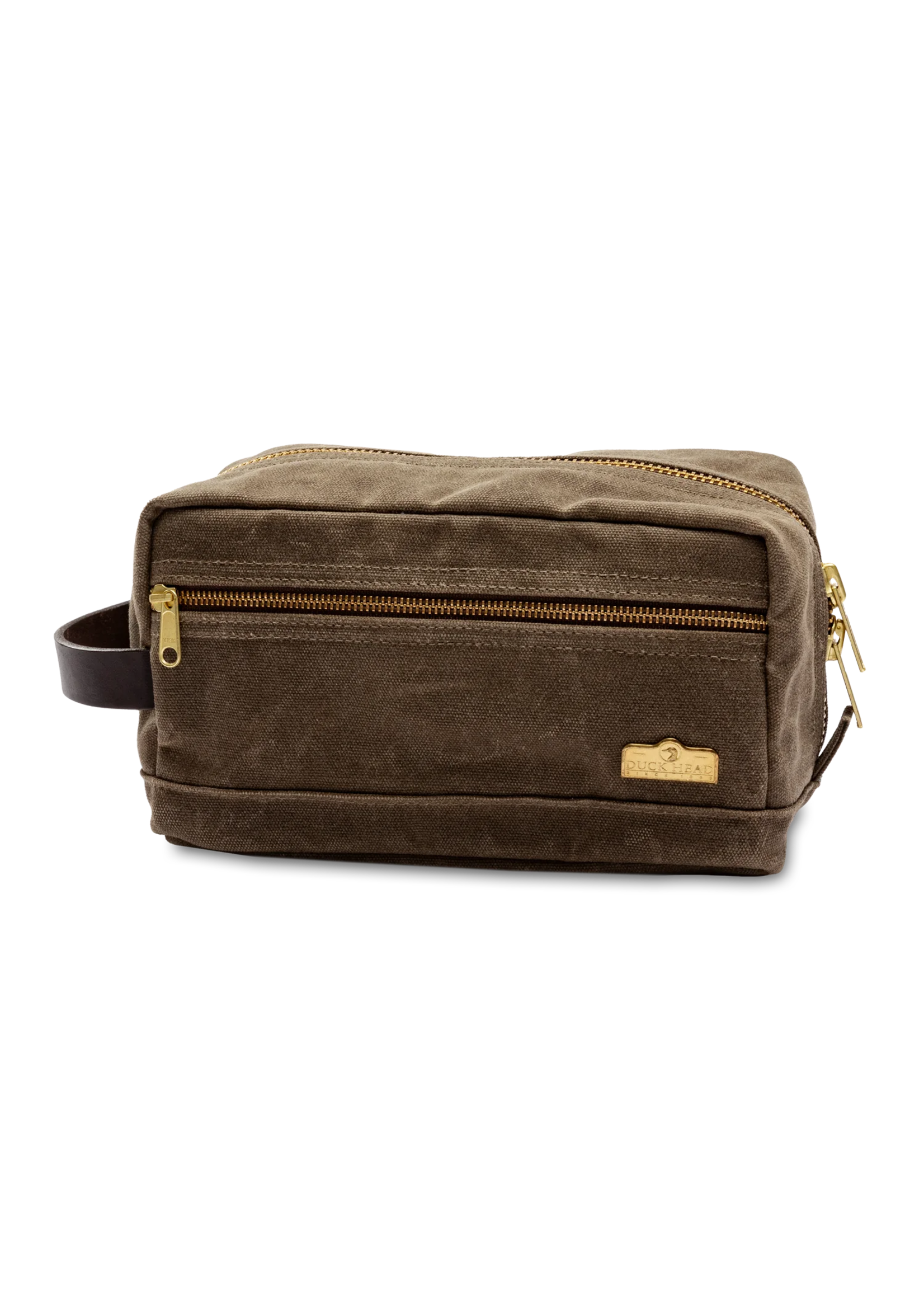 Duck Head Duck Head D81070 Waxed Canvas Dopp Kit