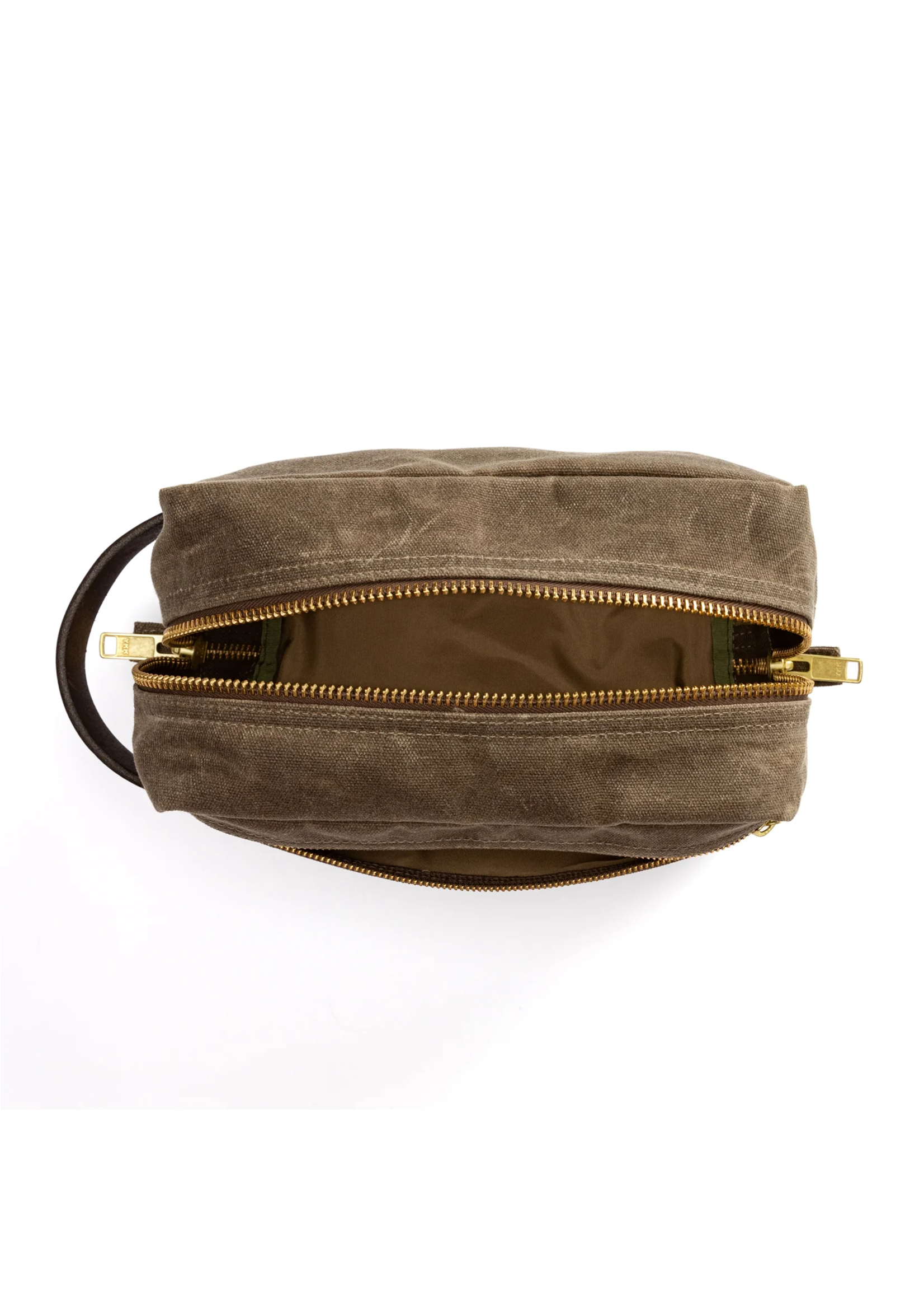 Duck Head Duck Head D81070 Waxed Canvas Dopp Kit