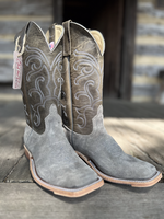 Anderson Bean Anderson Bean No. 340035 Stone Waxy Kudu Roughout Grey Navajo Bison Western Boot