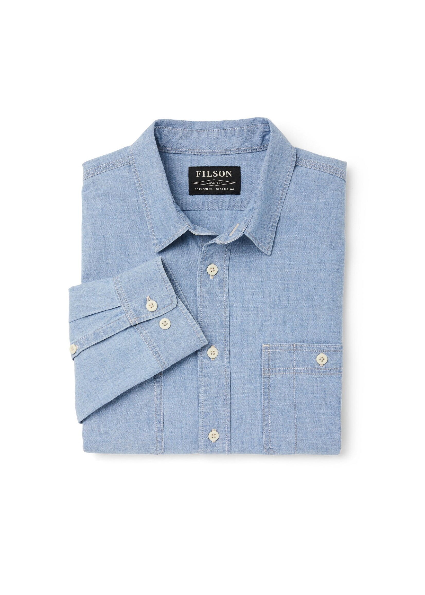 Filson Filson No.20189139 Chambray CPO Shirt