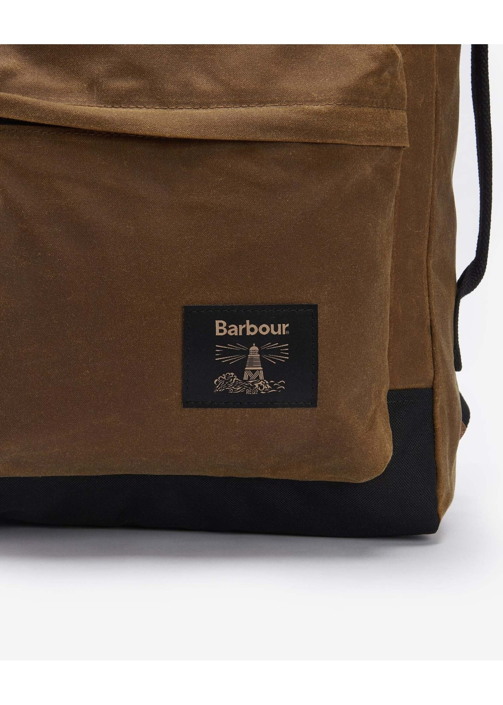 Barbour leather backpack 2025