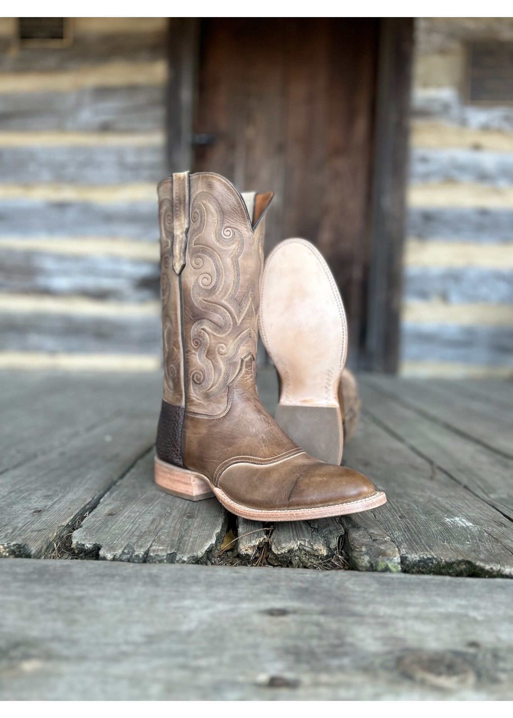 Hewlett & Dunn HEWLETT & DUNN HD480 Burnished Calf Boot