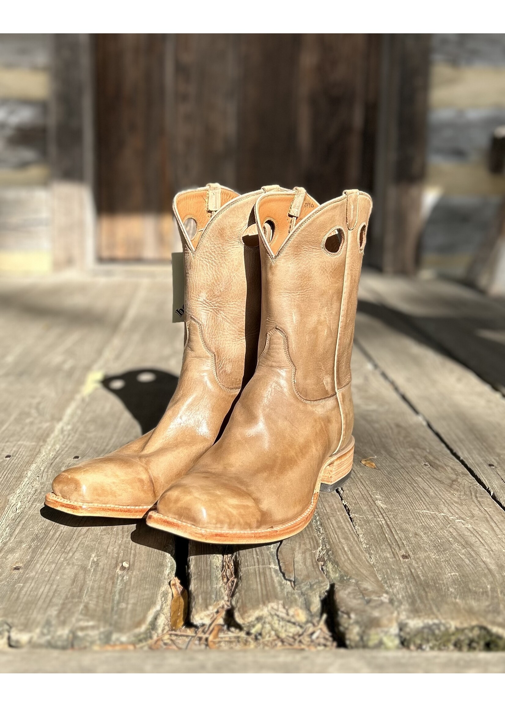 Hewlett & Dunn HEWLETT & DUNN HD490 Tan Burnished Calf Boot