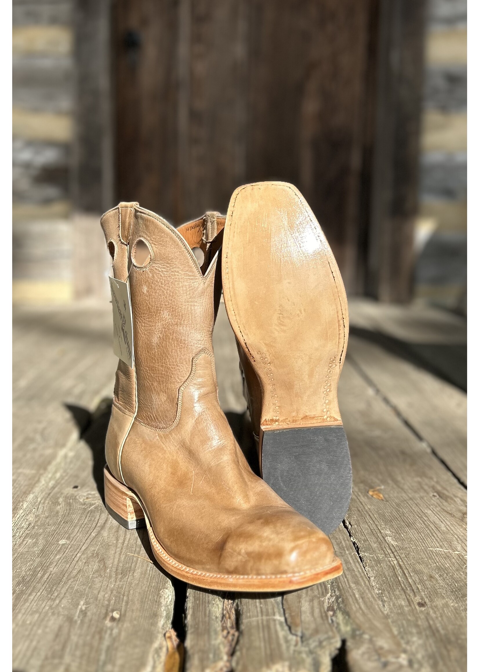 Hewlett & Dunn HEWLETT & DUNN HD490 Tan Burnished Calf Boot