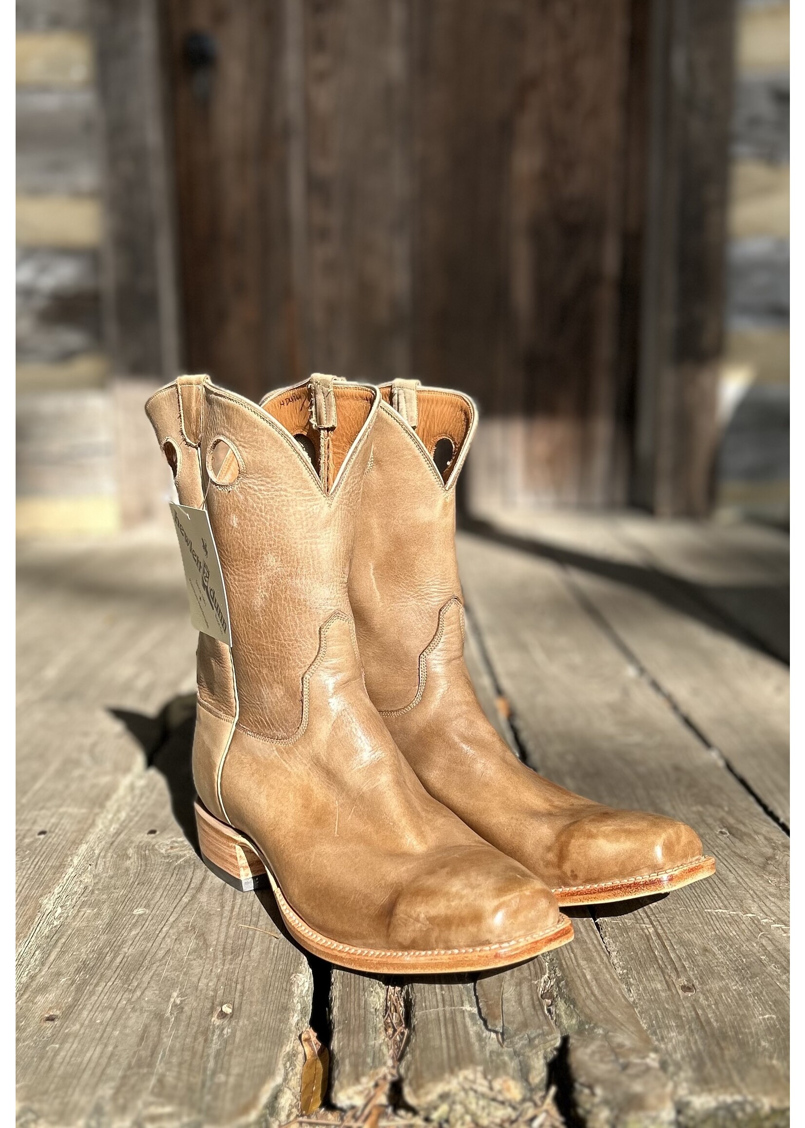 Hewlett & Dunn HEWLETT & DUNN HD490 Tan Burnished Calf Boot