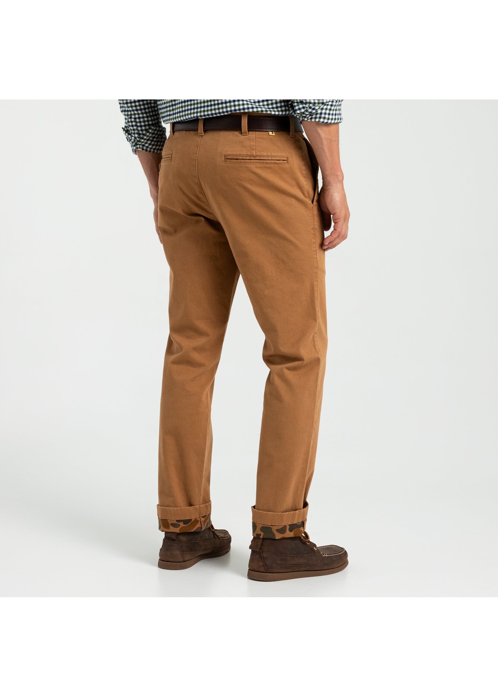 Duck Head Duck Head D91031 Classic Fit Brushed Back Gold School Chino