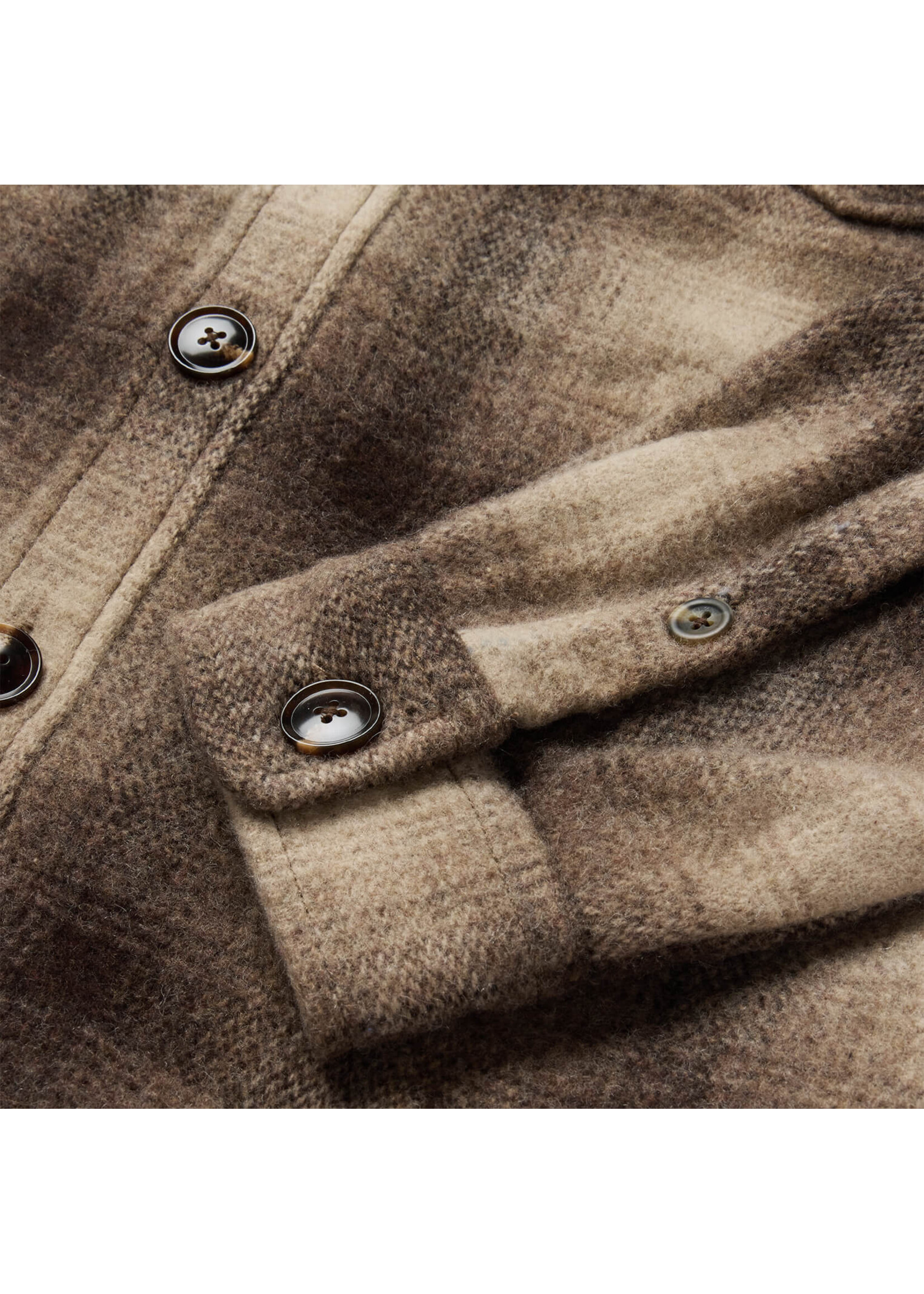 Stetson Stetson Lined Wool Plaid Shirt Jacket