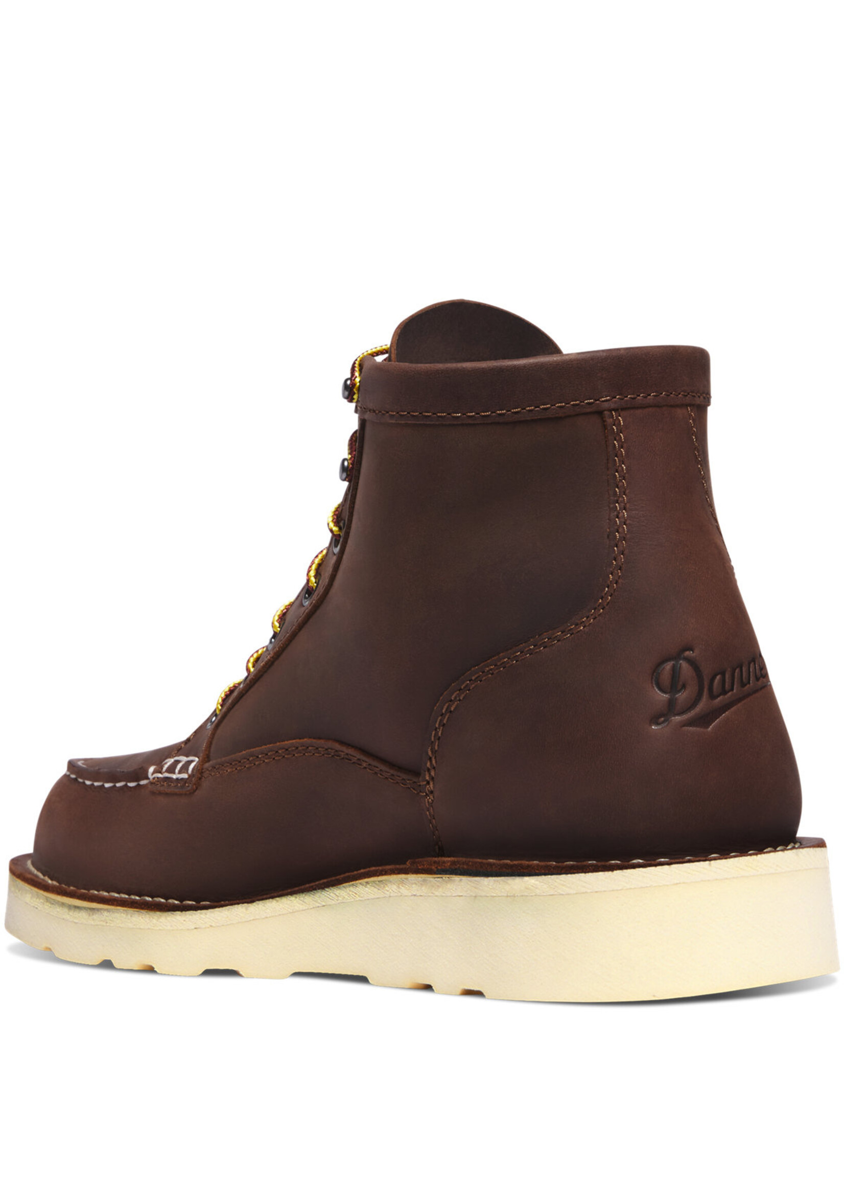 Danner Danner 15589 Bull Run Moc Toe 6" Brown GTX Steel Toe Work Boot