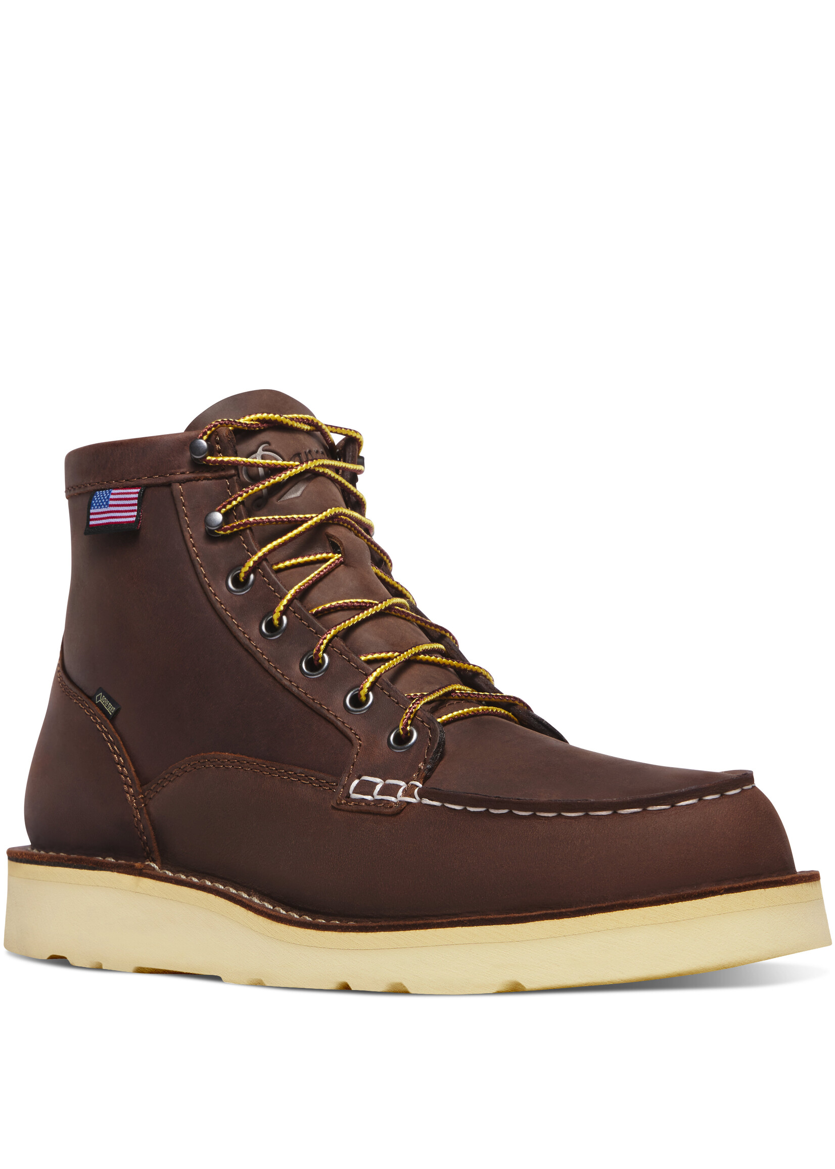 Danner Danner 15588 Bull Run Moc Toe 6" Brown GTX Work Boot
