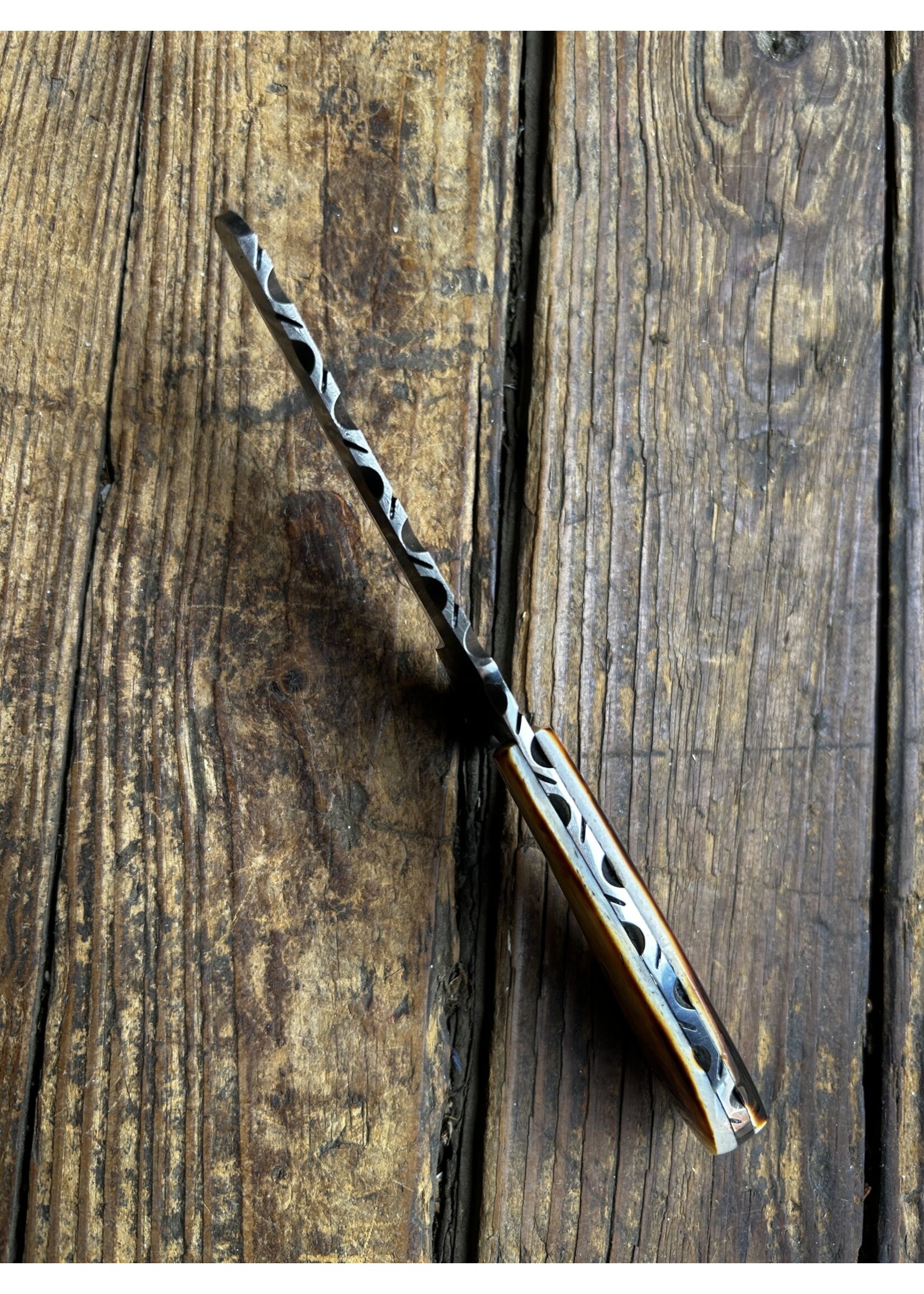 Circle SH Cutlery Circle SH Cutlery TX-003BB Burnt Bone Steering Knife