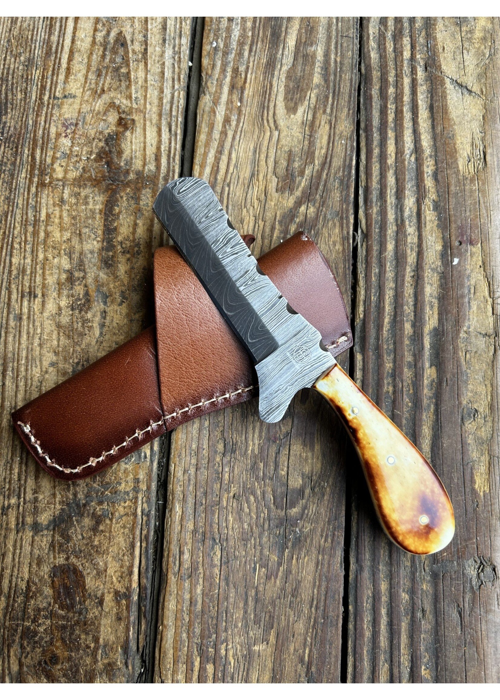 Circle SH Cutlery Circle SH Cutlery TX-003BB Burnt Bone Steering Knife