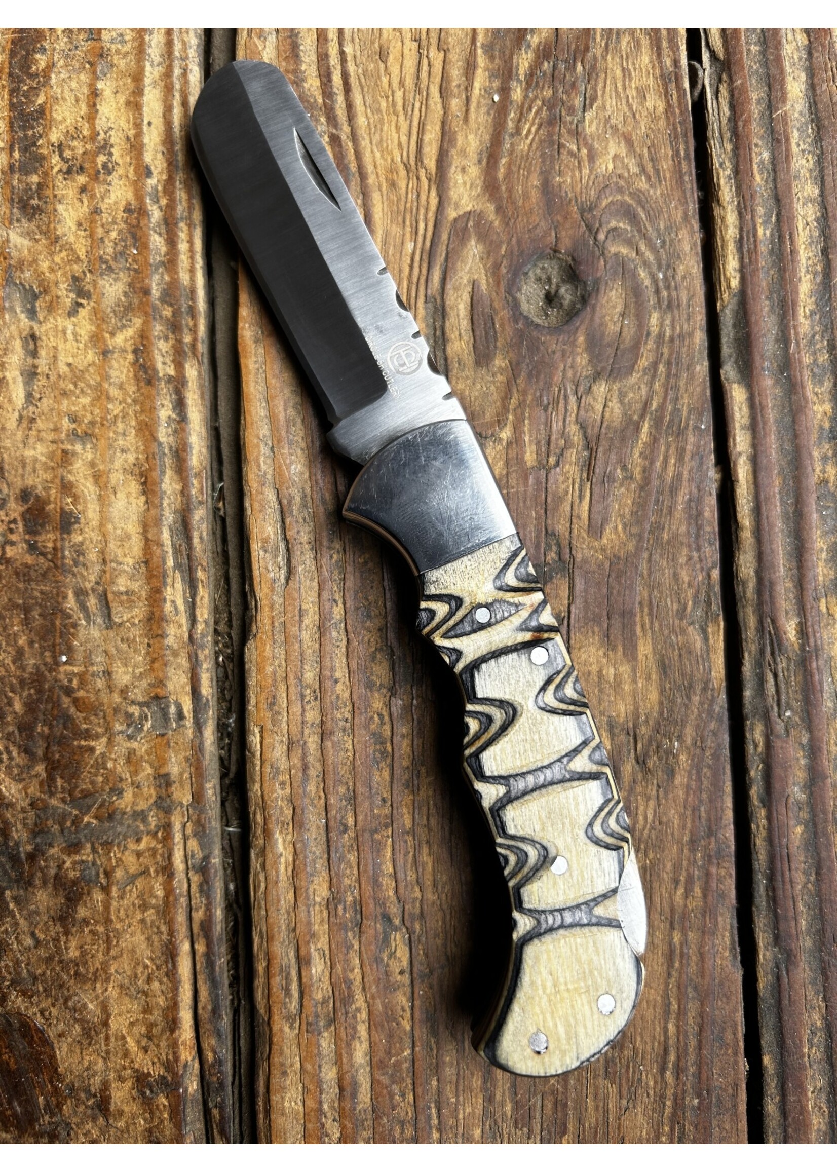 Circle SH Cutlery Circle SH Cutlery CSH31 Wood Handle Folding Steering Knife