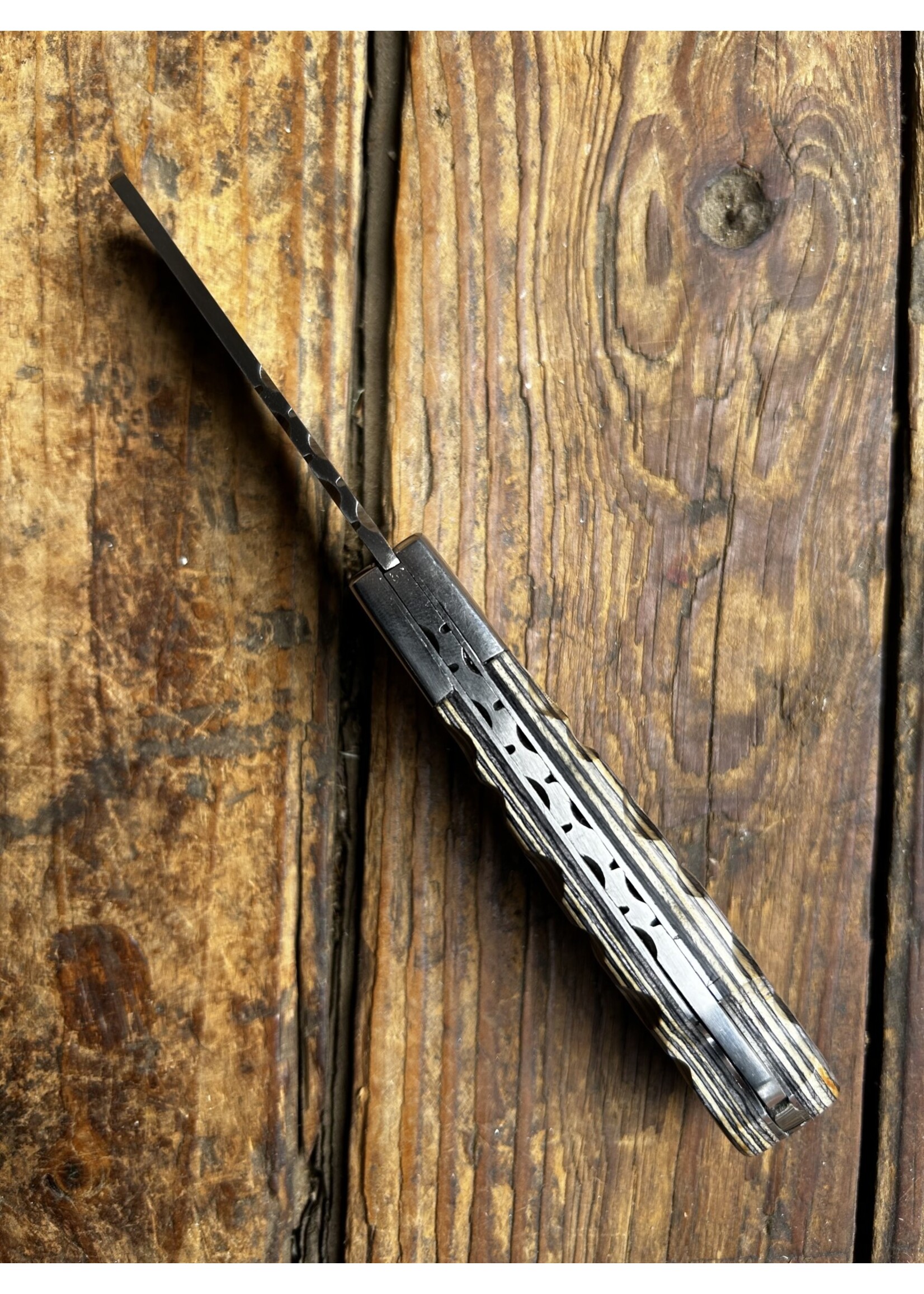 Circle SH Cutlery Circle SH Cutlery CSH31 Wood Handle Folding Steering Knife