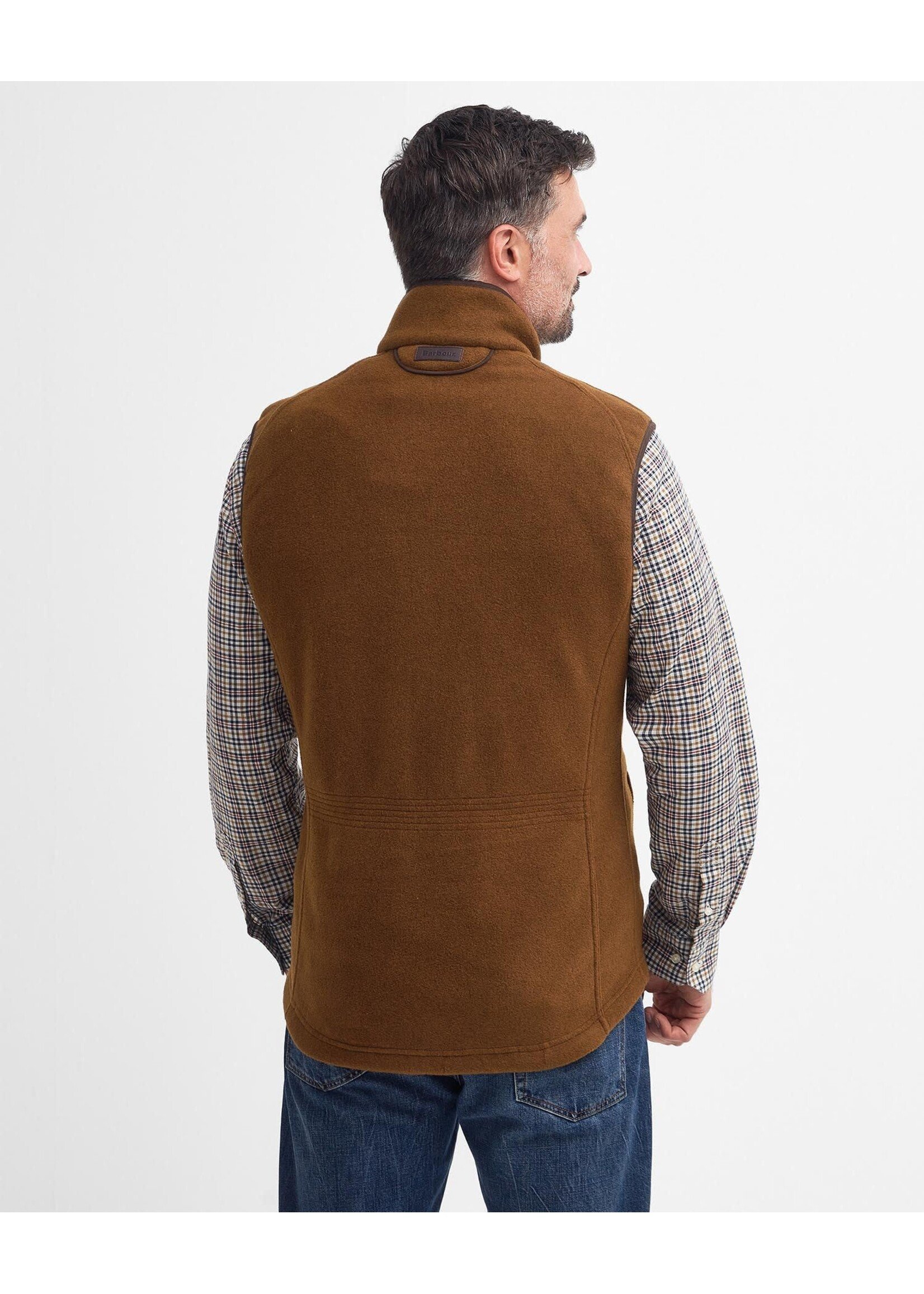 Barbour Barbour Langdale Rust Brown Fleece Gilet