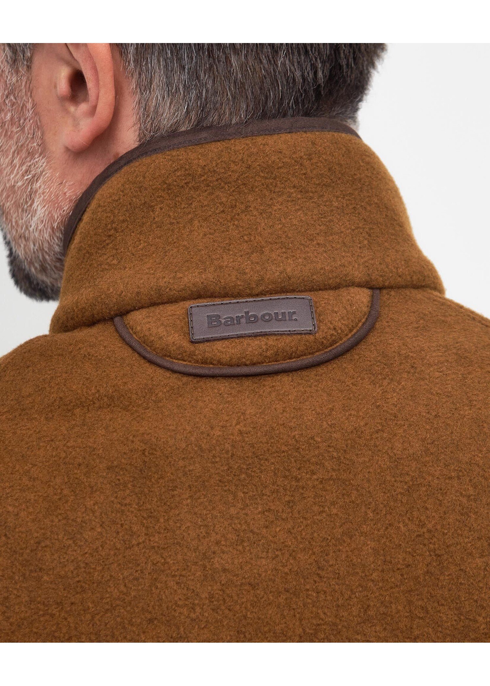 Barbour Barbour Langdale Rust Brown Fleece Gilet