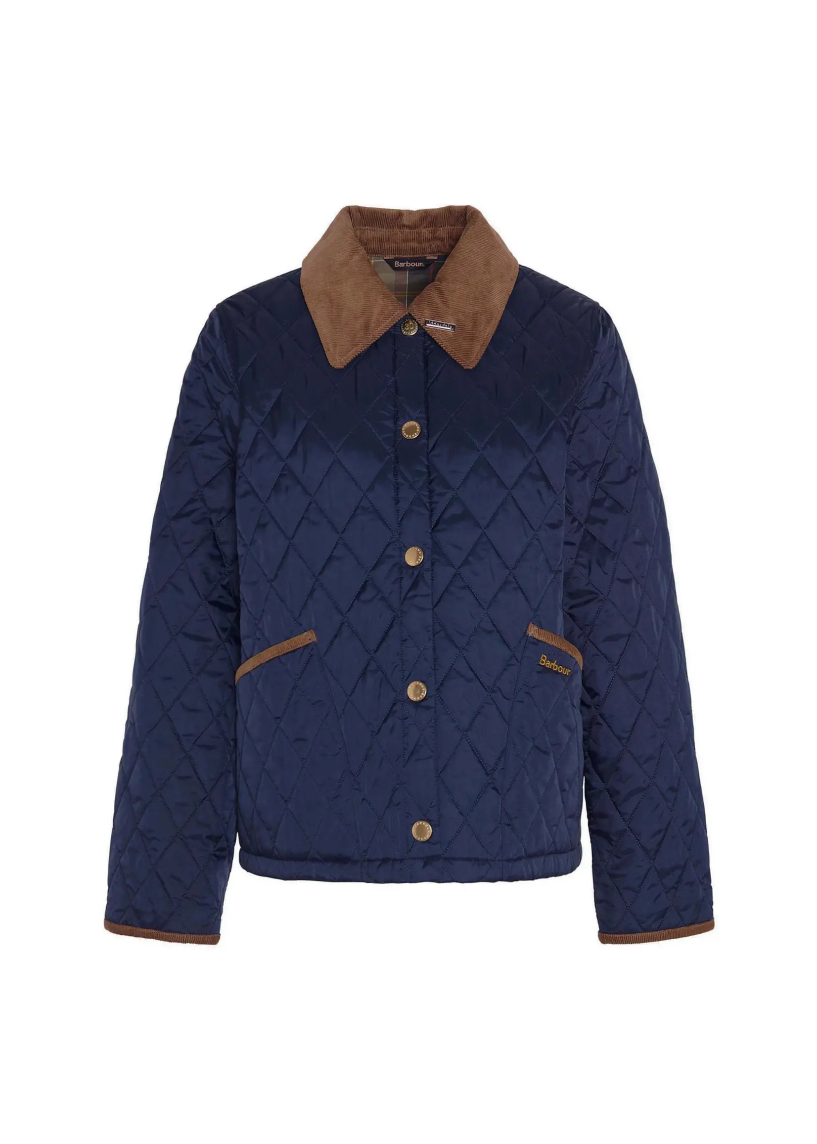 Barbour Womens 30th Anniversery Cropped Liddesdale Quilted Jacket Hewlett Dunn