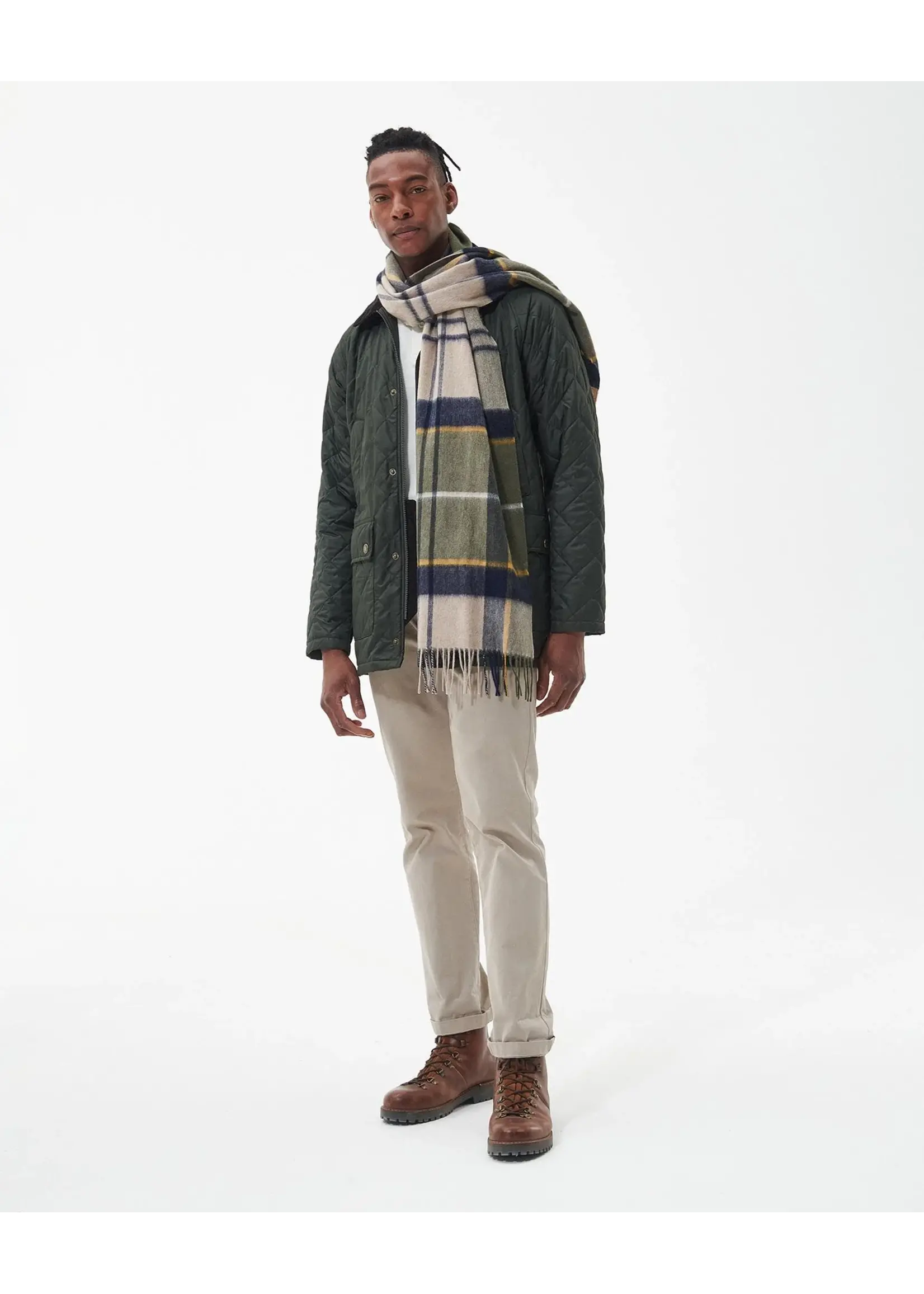 Barbour Barbour Lambswool and Cashmere Tartan Scarf