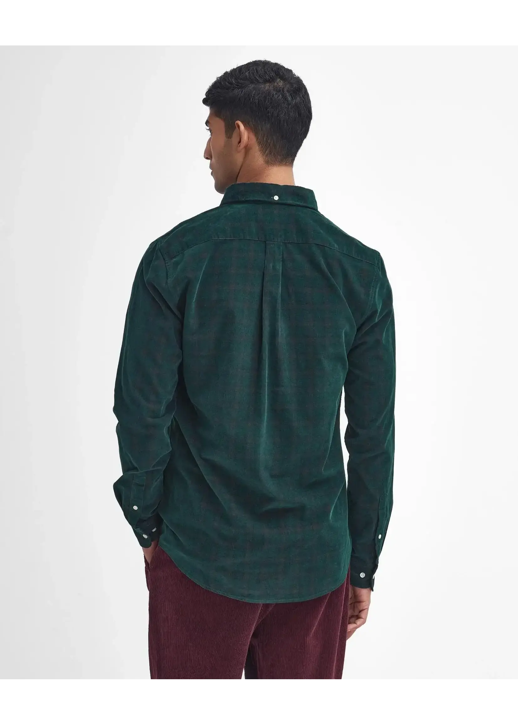 Barbour Barbour Harthill Tailored Checked Cord Shirt