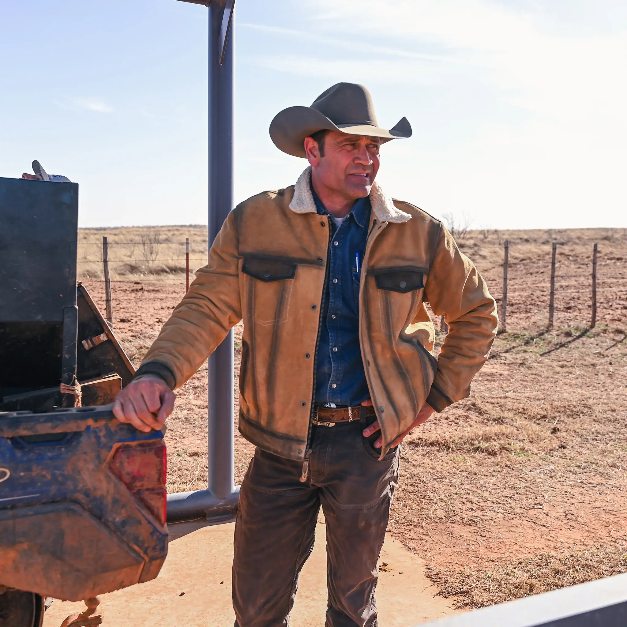 STS Ranchwear The Mens Josey Wales Leather Jacket