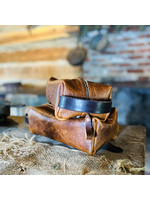Moss Saddle Shop Hewlett & Dunn X Moss Saddle Shop   Leather Dopp Kit