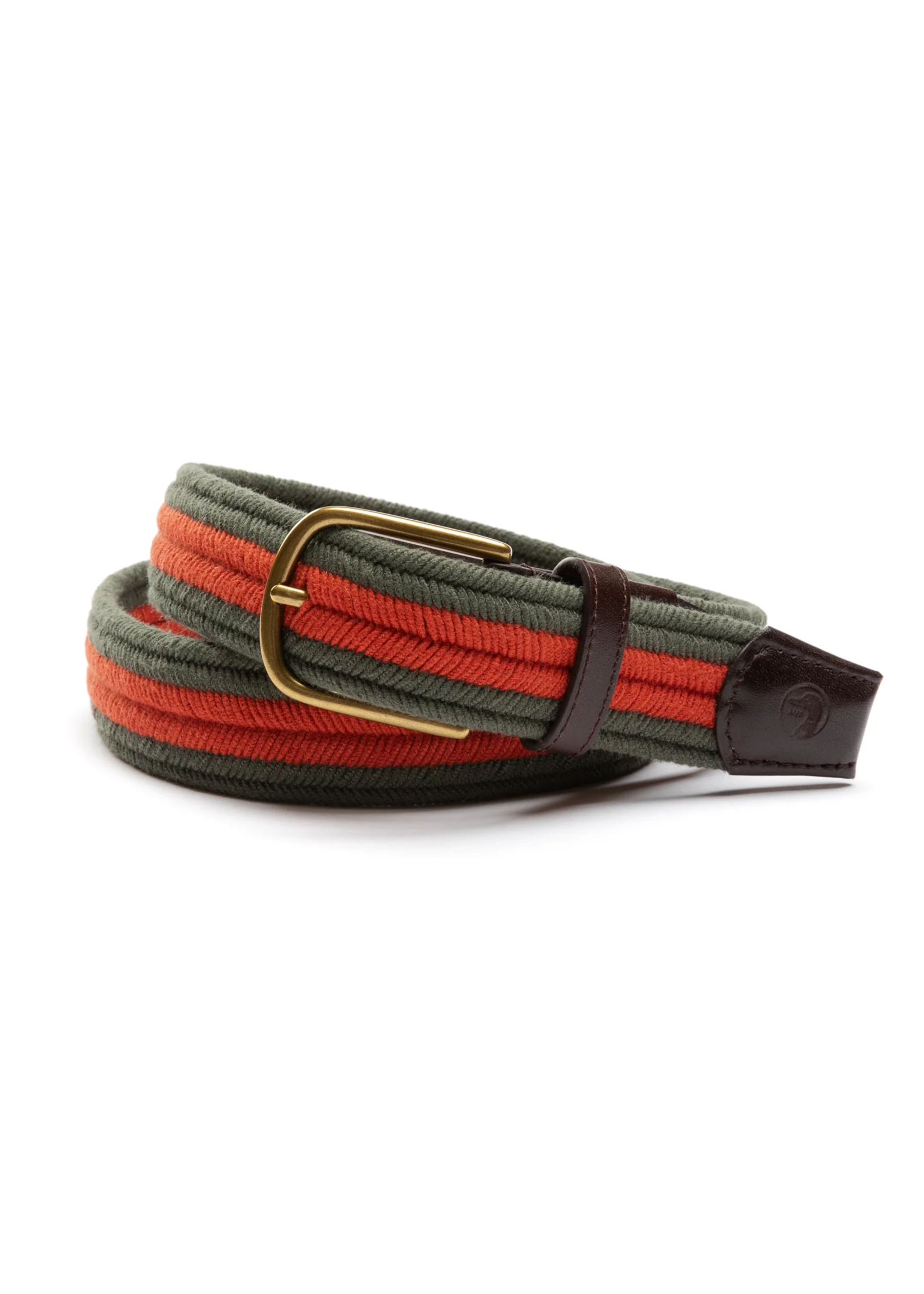 Duck Head Duck Head Striped Braided Belt