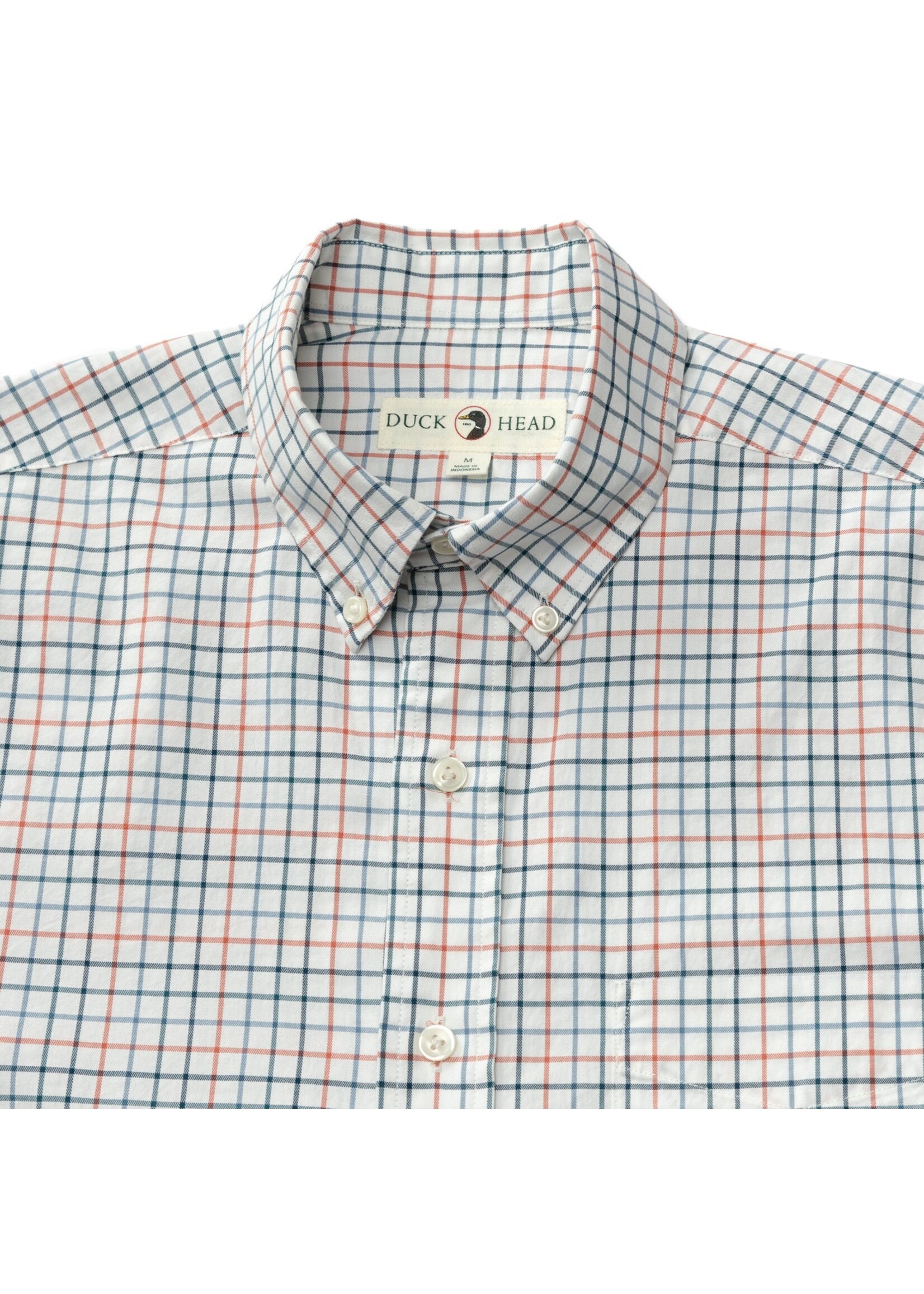 Duck Head Duck Head No. D11321 Joyner Plaid Cotton Twill Sport Shirt