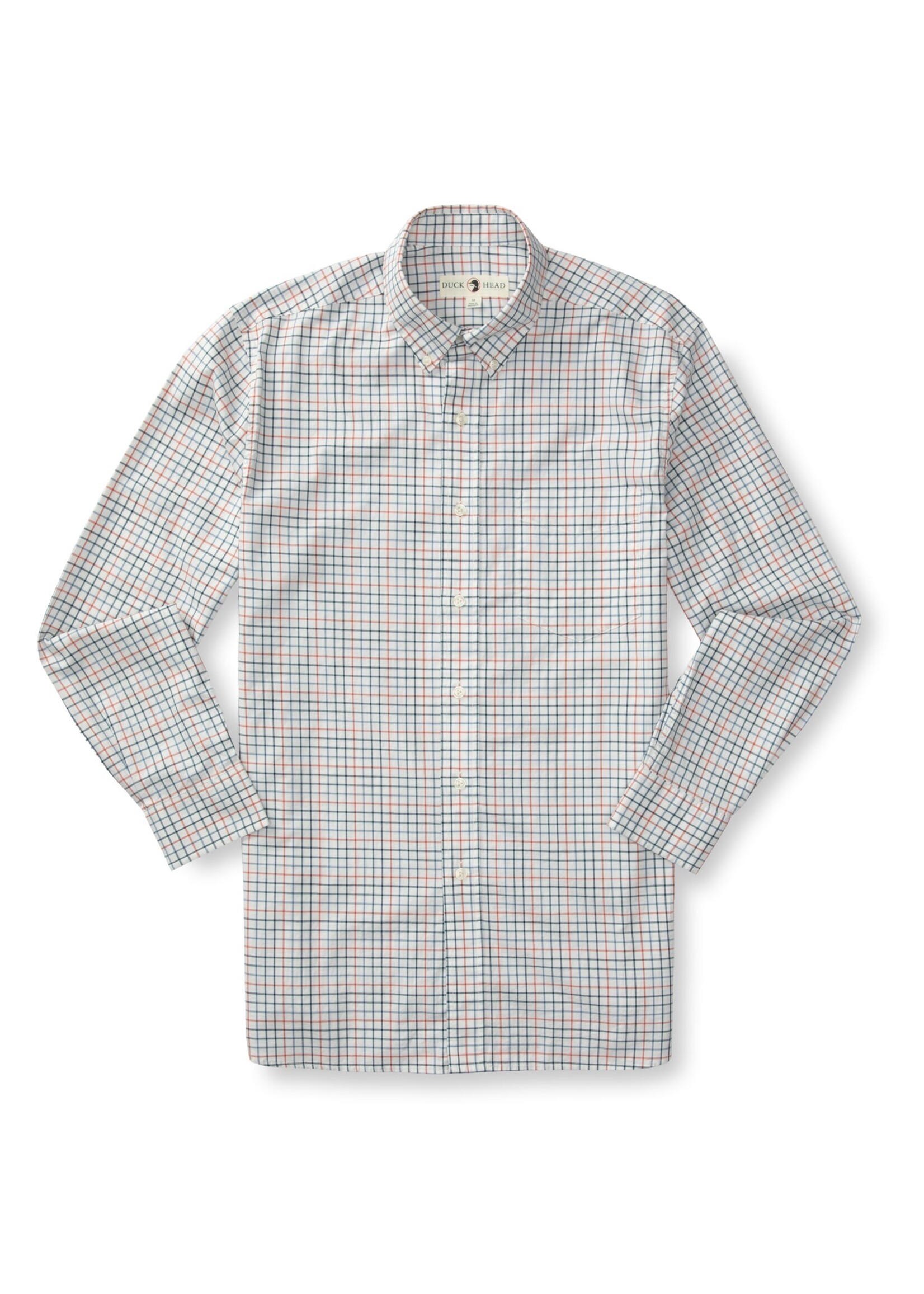 Duck Head Duck Head No. D11321 Joyner Plaid Cotton Twill Sport Shirt