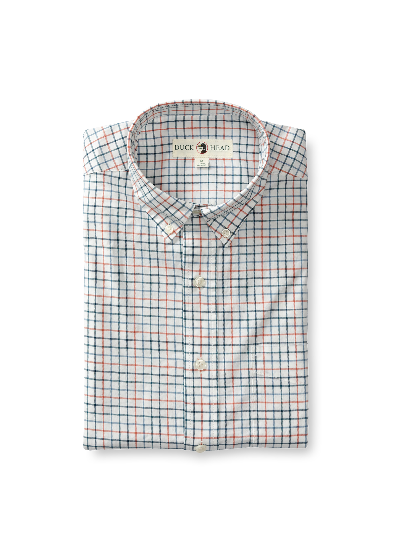 Duck Head Duck Head No. D11321 Joyner Plaid Cotton Twill Sport Shirt