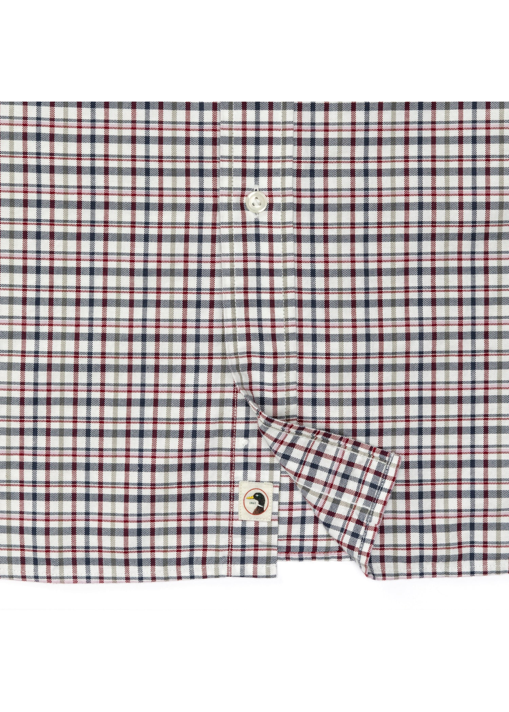 Duck Head Duck Head D11353 Dafton Plaid Cotton Oxford Sport Shirt