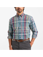 Duck Head Duck Head D11323 Reid Plaid Cotton Slub Sport Shirt