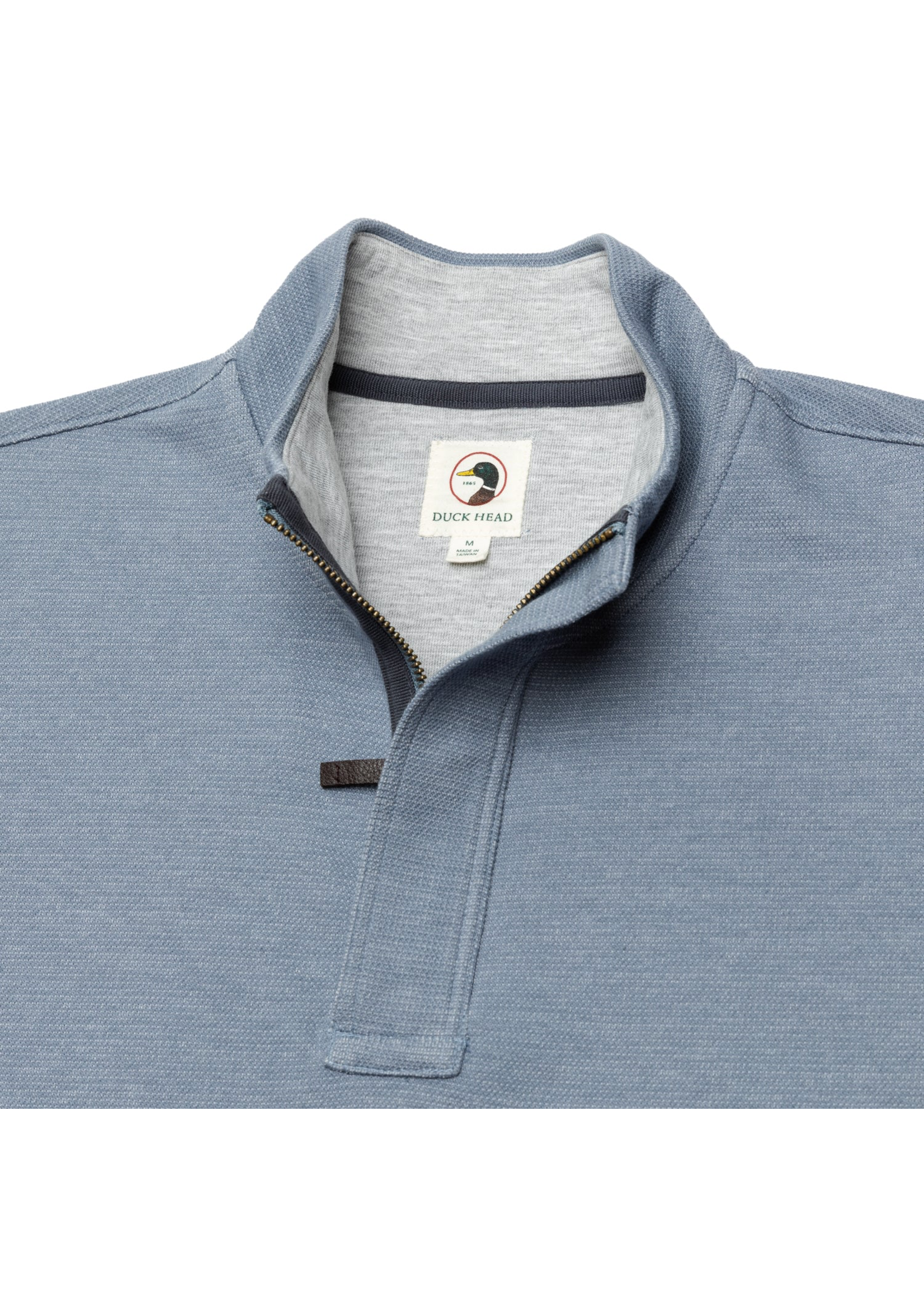 Duck Head Duck Head D21106 Bearing Pique Performance 1/4 Zip Pullover