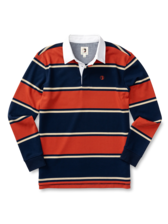 Duck Head D21107 Legacy Stripe Rugby Shirt - Hewlett & Dunn