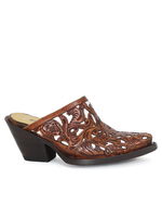 Stetson Stetson Women's Mia Hand Tooled Mule Boot