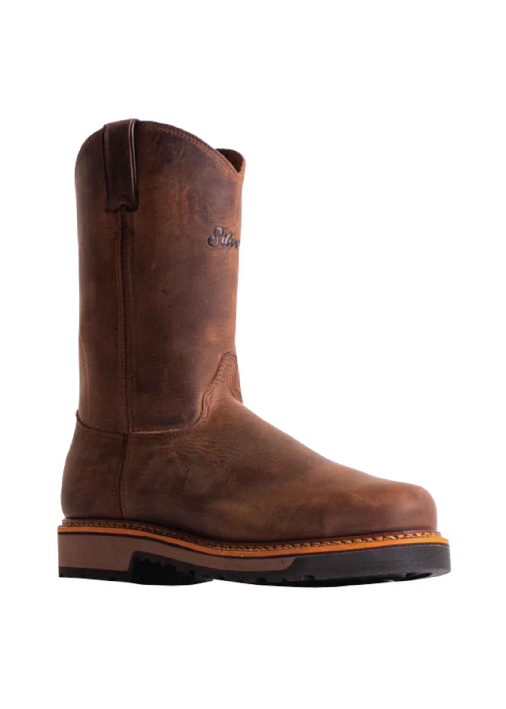 Silverado Silverado 7701 Distressed Round Toe Work Boot