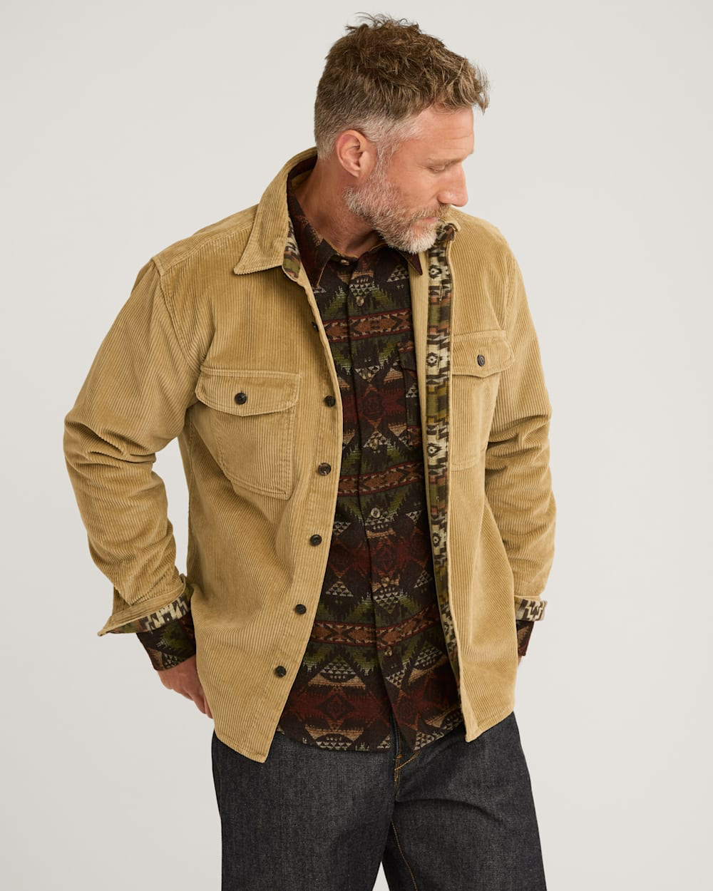 Pendleton Belmont Corduroy Shirt Jacket Hewlett & Dunn