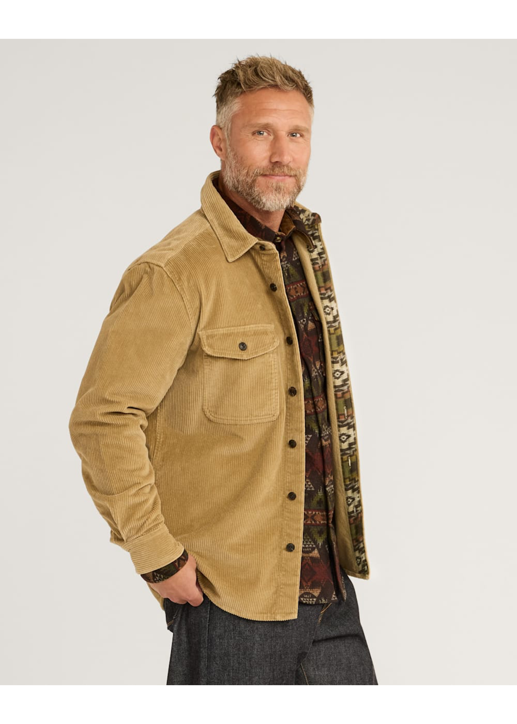Pendleton Belmont Corduroy Shirt Jacket Hewlett & Dunn
