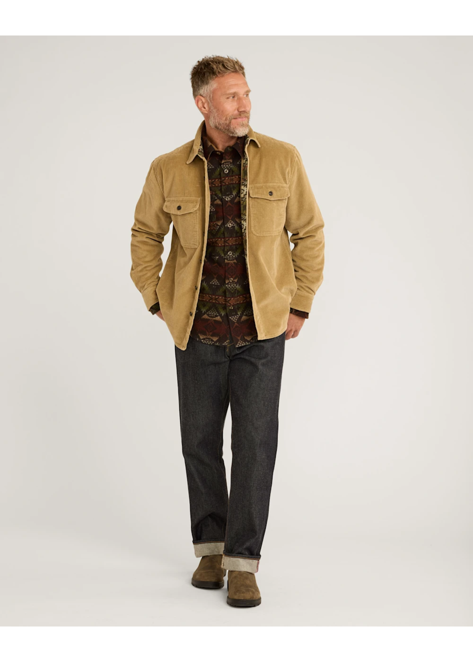 Pendleton Belmont Corduroy Shirt Jacket Hewlett & Dunn