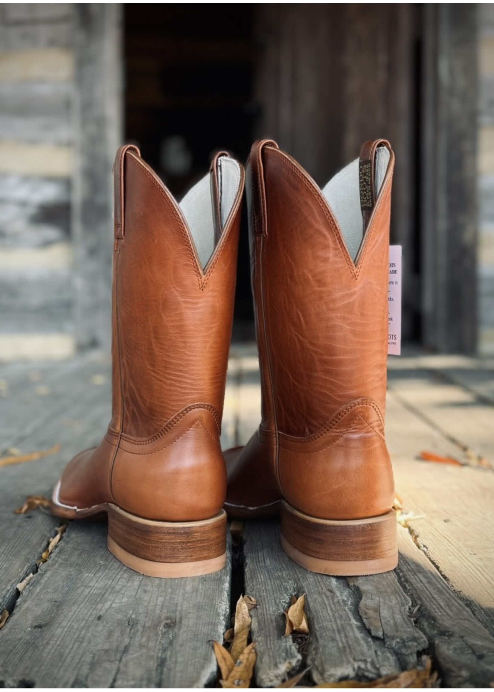 Hondo Hondo No. 2606 Coppertan Horsebutt Roper Boot